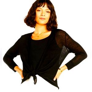 NICE-ZOE  4 way style lightweight cardigan